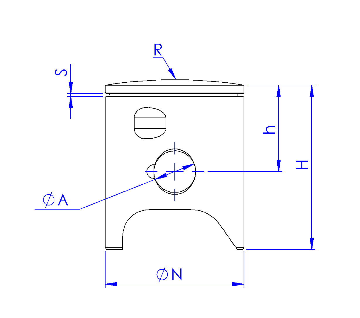 PISTON RFWR CNC VHM BIDALOT Technologies